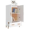 vidaXL Highboard hvit 70x31x115 cm konstruert tre
