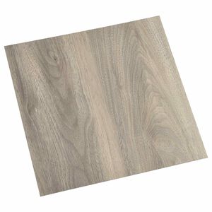 vidaXL Selvheftende Gulvplanker Svart og Tre 30,5 x 30,5 cm 20 stk.