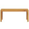 vidaXL Hagebenk Brun 110 x 30 x 45 cm Heltre teak