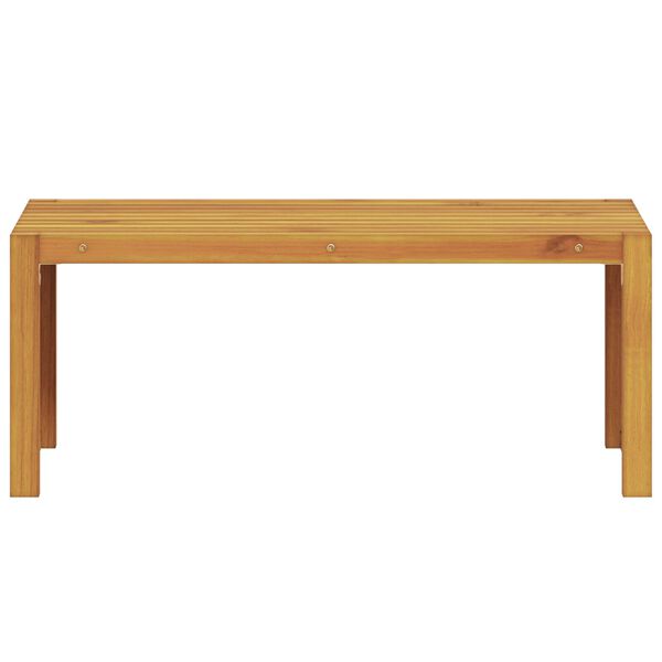 vidaXL Hagebenk Brun 110 x 30 x 45 cm Heltre teak