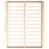 vidaXL Sengeramme 160x200 cm heltre