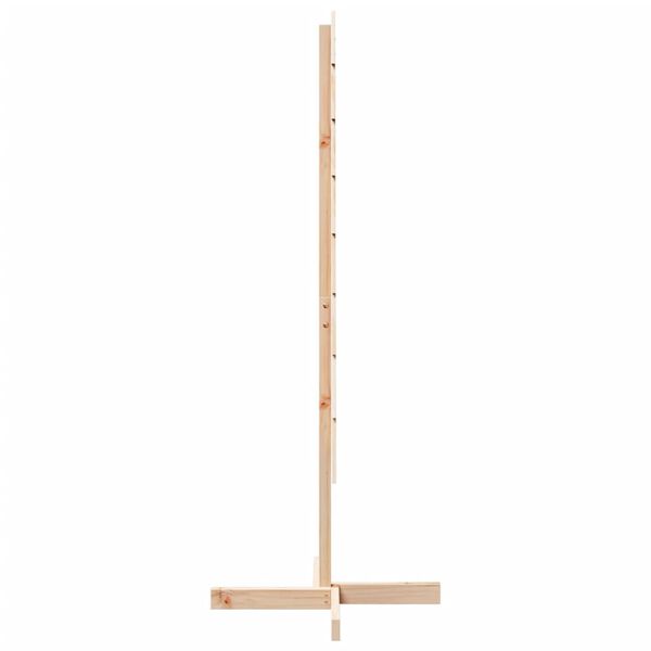 vidaXL Juletre av tre til pynt 150 cm heltre