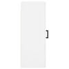 vidaXL Veggskap hvit 34,5x34x90 cm