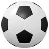 vidaXL Bordfotballer 12 stk. Hvit 3,6 x 3,6 cm Polypropen