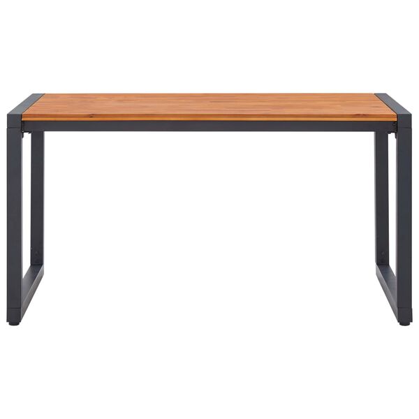 vidaXL Utend&oslash;rs spisestue 5 deler beige