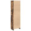vidaXL Highboard r&oslash;kt eik 50x35x180 cm konstruert tre