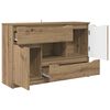 vidaXL Serviesskap Artisan Eik 100 x 30 x 65,6 Konstruert tre