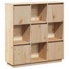 vidaXL Highboard 110,5x35x117 cm heltre furu