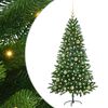vidaXL Juletre med 150 LED med stativ gr&oslash;nn 150 cm PE
