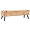 vidaXL TV-benk heltre gran 120x33x35 cm