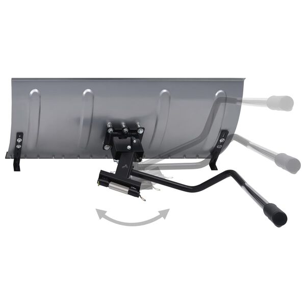 vidaXL Snøblad for gressklipper 100 cm