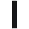 vidaXL Skoskap svart 60x21x125,5 cm konstruert tre