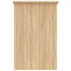 vidaXL Skrivebord sonoma eik 100x50x76 cm konstruert tre