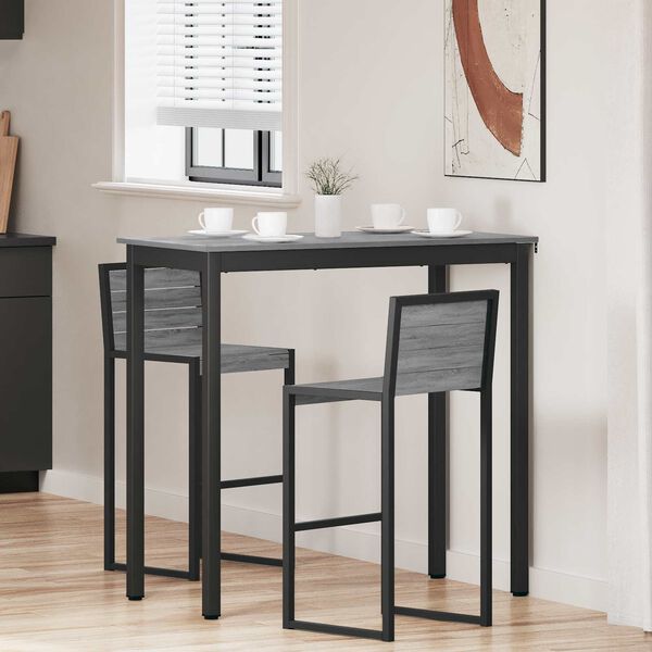 vidaXL Spisebord Konstruert tre