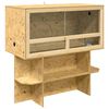 vidaXL Terrarium Brun 100 x 50 x 100 cm OSB