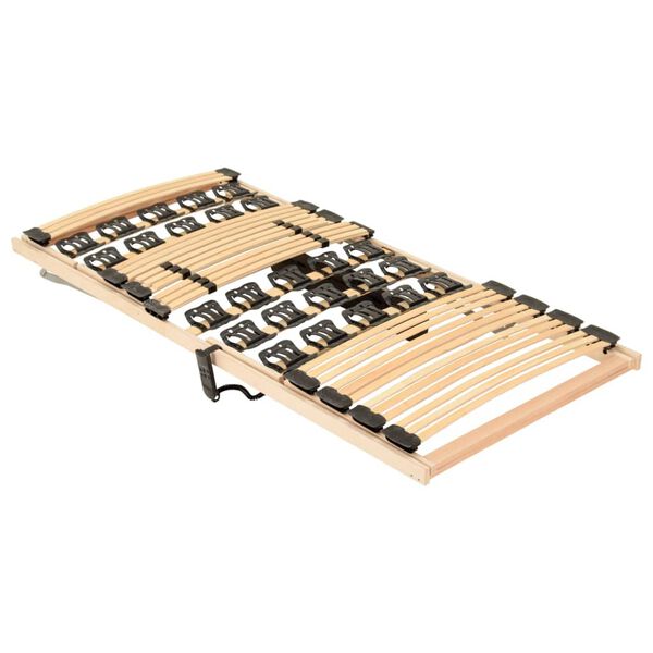 vidaXL Sengebunn med motor justerbar hode- og fotdel 70x200 cm