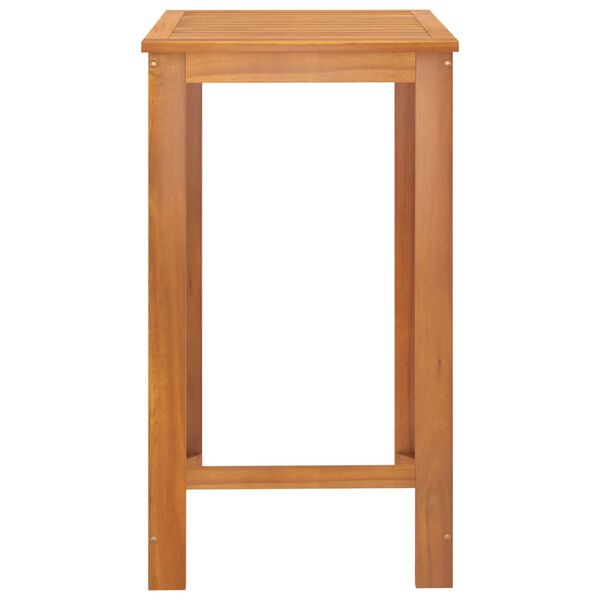 vidaXL Hagebarsett 9 deler heltre akasie