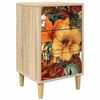 vidaXL Nattbordskap GENNEP Sonoma eik 36 x 33 x 60 cm Konstruert tre