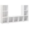 vidaXL | TV-skap | 3 pcs 37 x 35 x 107,5 cm
