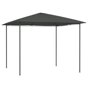 vidaXL Paviljong 3x3x2,6 m antrasitt 160 g/m&sup2;