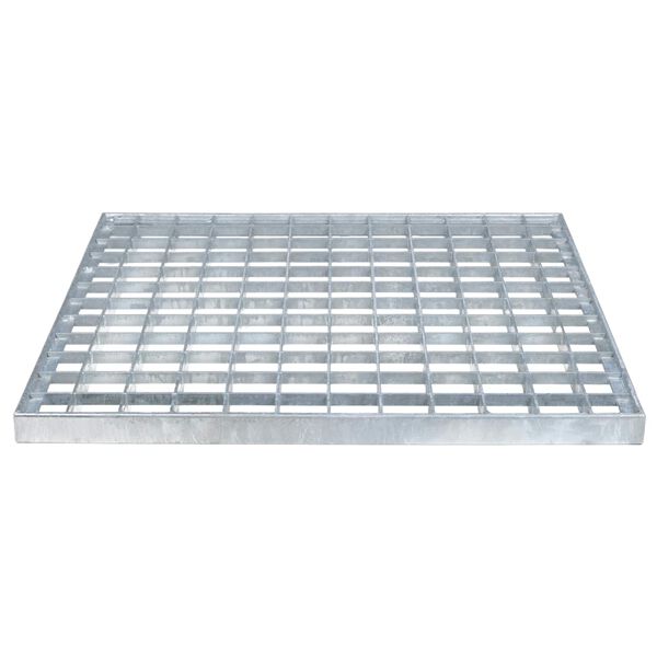 vidaXL Rist s&oslash;lv 40 x 40 x 2 cm Hot-Dip Galvanisert St&aring;l