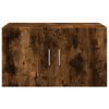 vidaXL Veggskap røkt eik 70x42,5x40 cm konstruert tre