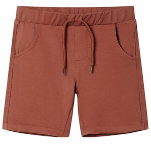 Barneshorts med snor brun 104