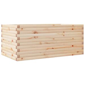 vidaXL Plantekasse 110x60x45,5 cm heltre furu