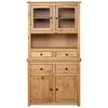 vidaXL Highboard 93x40,5x180 cm heltre furu Panama Range