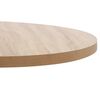 vidaXL Bistrobord lysebrun 80 cm MDF