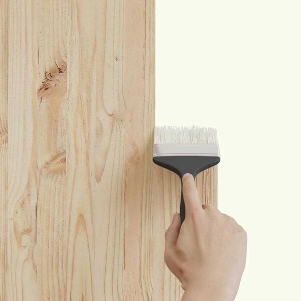 vidaXL Møbelmaling Hvit 10 x 10 x 12 cm Veggdart