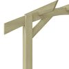 vidaXL Hagepergola impregnert furu 180x210x40 cm