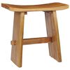 vidaXL Krakk heltre teak