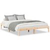 vidaXL Ekstra lang sengeramme uten madrass 160x220 cm heltre furu