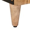 vidaXL Nattbordskap Naturlig 50 x 33 x 60 cm Massiv mango tre