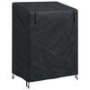 vidaXL Trekk til utehuske Svart 120 x 90 x 155 cm 210D Oxford stoff