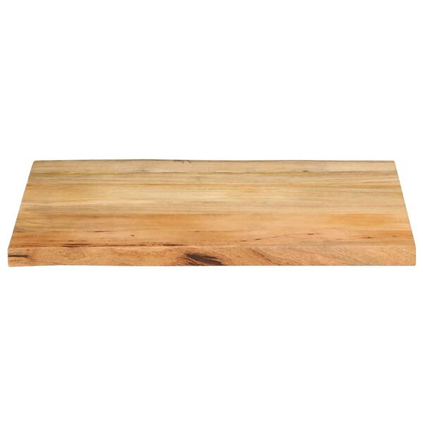 vidaXL Bordplate 70x60x3,8 cm naturlig kant heltre mango