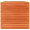 vidaXL Hageplantekasse voksbrun 50x50x46 cm heltre furu