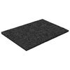 vidaXL Gummigranulat uteplasspad Svart 6 x 9 x 0,3 cm Gummi