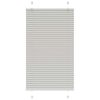 vidaXL pliss&eacute;gardin lys gr&aring; 70x150 cm Stoff Bredde 69,4 cm Polyester
