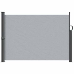 vidaXL Utklappbart side markise 100% polyester jern st&aring;l