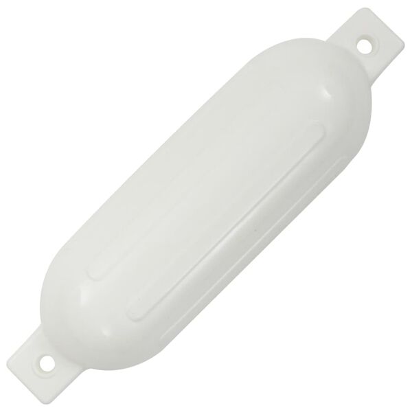 vidaXL B&aring;tfender 4 stk hvit 51x14 cm PVC