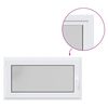 vidaXL Kjellervindu RISOR 110x60 cm Tilt&Turn DIN venstre hvit
