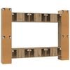 vidaXL TV-benksett 10 pcs Artisan Eik 30,5 x 30 x 90 cm Konstruert tre