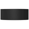 vidaXL Foosball Bord Bumper 16 stk. Svart 2,7 x 2,7 x 1,3 cm TPE