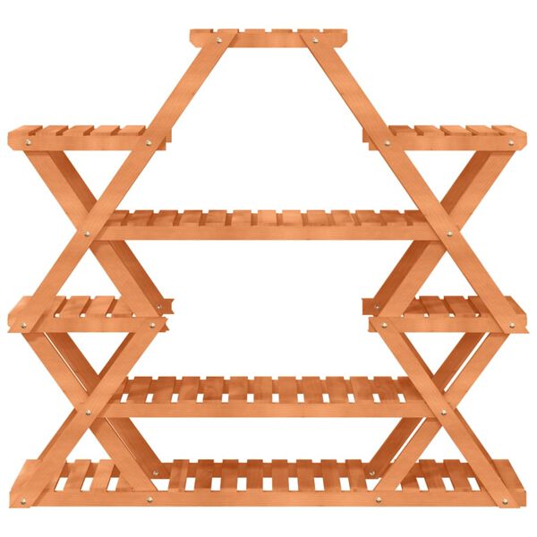 vidaXL Blomsterstativ 110x25x105 cm heltre gran