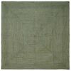 vidaXL Omr&aring;detepper Torget Olivengr&oslash;nn 200 x 200 cm Jute