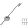vidaXL Trekkstang Hengsel 439 pcs s&oslash;lv Jern
