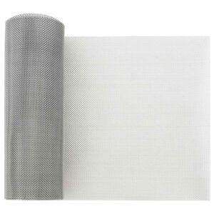vidaXL Maskeskjerm 20 x 500 cm 20 Mesh Rustfritt st&aring;l 201 S&oslash;lv