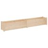 vidaXL Plantekasser 2 stk 200x31x31 cm heltre furu